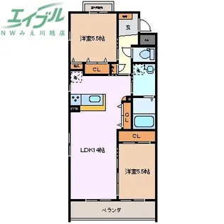 ヘスティア【3階】の間取り