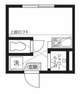 東京都江戸川区東小岩5【アパート】の間取り