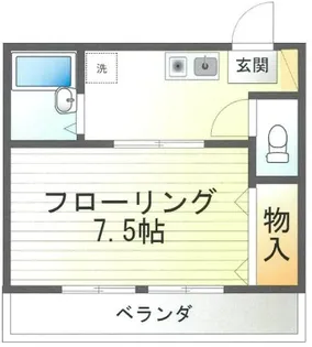 メイプルハイム2【1階】の間取り