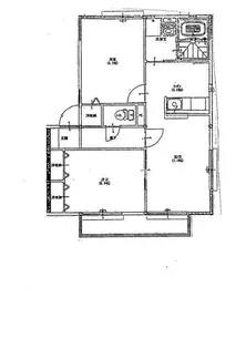 ラフィーネB【2階】の間取り