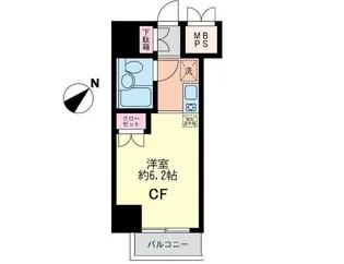 エクセル鶴見【8階】の間取り