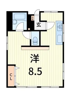 エルズアヴァンス【3階】の間取り