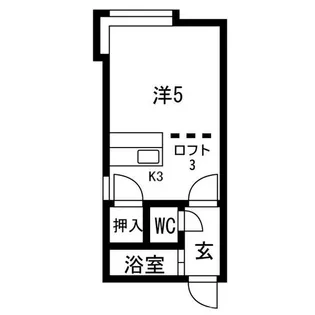 グランフォート平岸【3階】の間取り