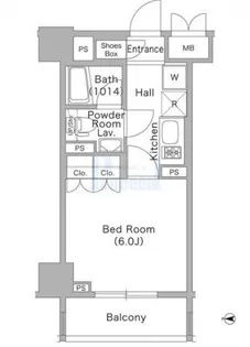 コンフォリア文京春日【12階】の間取り