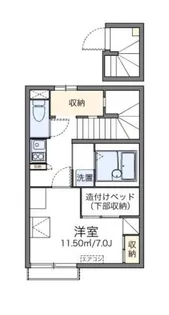 レオパレスシュガーハイム(37026)【2階】の間取り