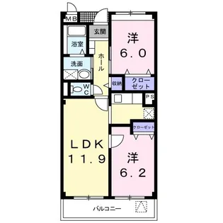 Good Hill【1階】の間取り