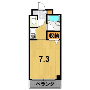第2御所北ハイツ【1階】の間取り
