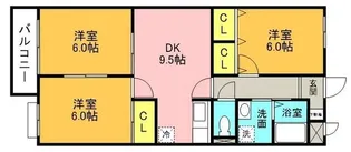 メゾン・ド・ソレイユ【2階】の間取り