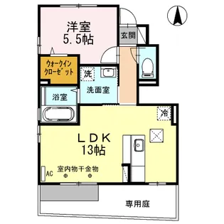 高知県高知市一宮中町3【アパート】の間取り