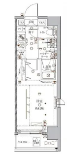 クレイシア上野松が谷【5階】の間取り