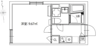 CITY WALK下板橋【4階】の間取り