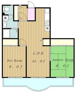プランドールS【1階】の間取り