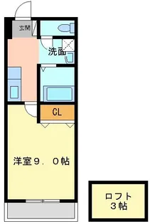 エスコート7【1階】の間取り
