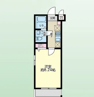 プラティーク高円寺【2階】の間取り