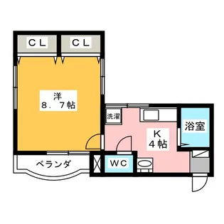 ソレイユときわV【1階】の間取り