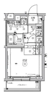 セジョリ新宿上落合【4階】の間取り
