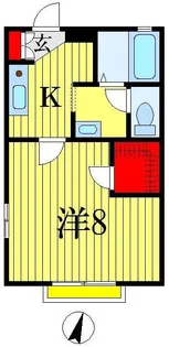 グレースコート【1階】の間取り