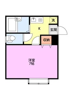 SAJA五十嵐III【2階】の間取り