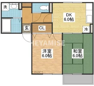フォーレスト久山B棟【1階】の間取り