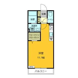 オリエント山手3【1階】の間取り