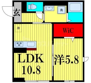 シュタインハウス【3階】の間取り