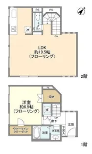 F K Daikanyama F K 代官山の間取り