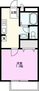 サンライフ越谷【2階】の間取り