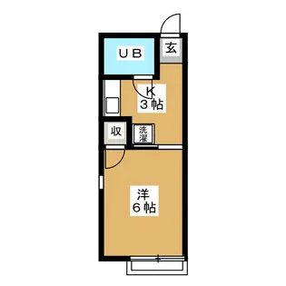 CASAクレッシェント【1階】の間取り