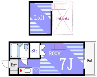 グリーンモア【2階】の間取り