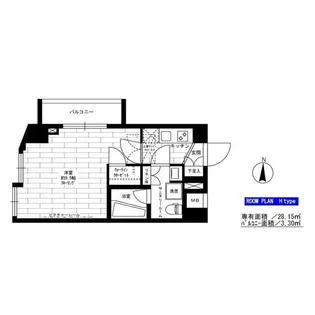 ステージグランデ新中野アジールコート【3階】の間取り