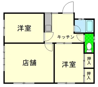 グランデール東照宮【1階】の間取り