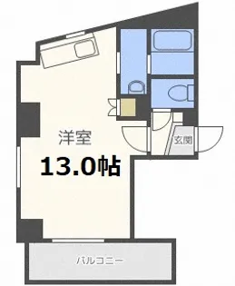 パレステージミナ【7階】の間取り