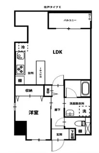 NIKKEIMARKS【9階】の間取り