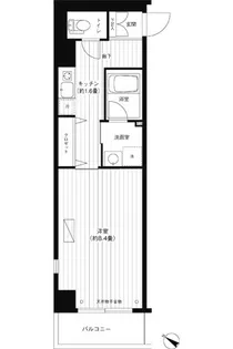 大口ハマコート5【2階】の間取り