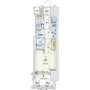 レオンコンフォート本町【2階】の間取り