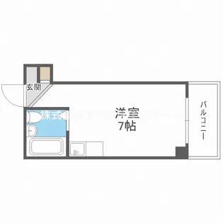 エム・エス・エイ山王【5階】の間取り