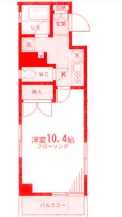 オンディーヌ湘南【2階】の間取り