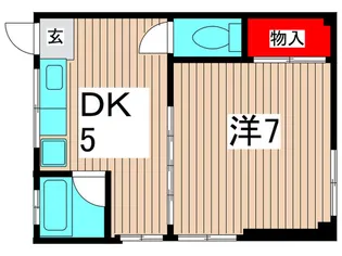 コ-ポテンソウ【3階】の間取り