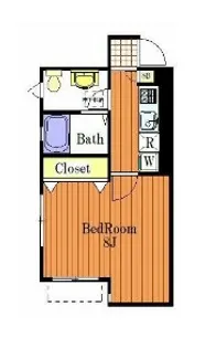 リュエル【1階】の間取り