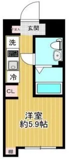 SHOKEN Villa 横浜大口【1階】の間取り