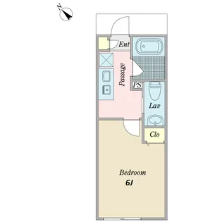 リ・サイドI【1階】の間取り