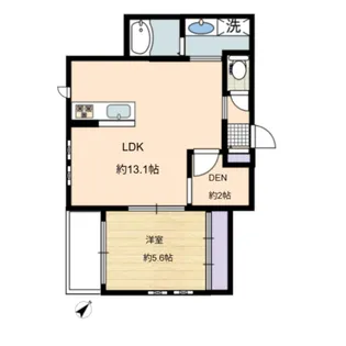 KEN’S HOUSE【3階】の間取り