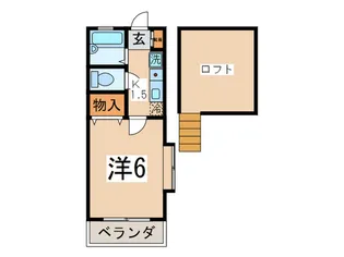 ローゼンハイム【2階】の間取り