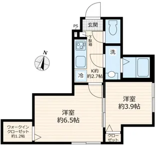 CLOCHETTE【1階】の間取り