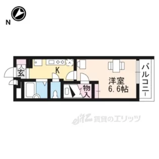 レオパレスボービラージュ【3階】の間取り