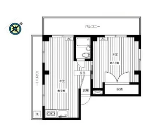 藤コーポ【3階】の間取り