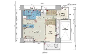 プレサンスロジェおもろまちレーヴ【12階】の間取り
