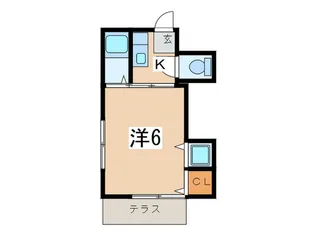 ハイツMZ【1階】の間取り