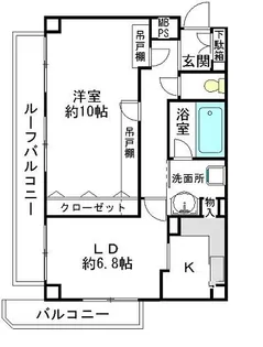 コスモ亀有II【5階】の間取り