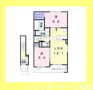 ノウム スペース ピルムIII【2階】の間取り